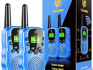 Lot de 2 talkies-walkies pour enfants :