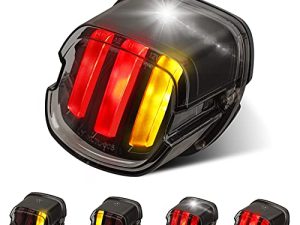 QUASCO Feu arrière LED fumé avec clignotant