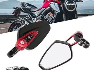 DREAMIZER Rétroviseurs latéraux universels pour moto 7/8"