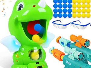 CUKU Pistolets jouets dinosaures mobiles pour enfants