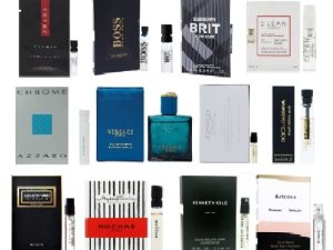 Lot d'échantillons de parfum de créateur pour