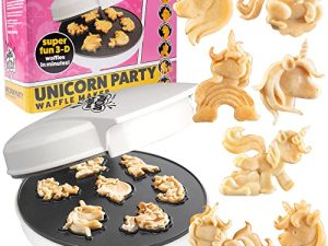 Mini gaufrier licorne - Crée 7 gaufres