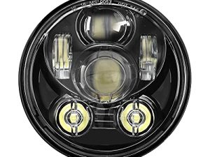 SUNPIE Phare LED noir brillant 5-3/4 5