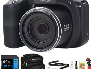 Minolta MN35Z-BK 20MP 35X Zoom optique Wi-Fi