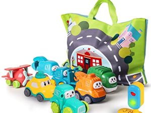 ALASOU Lot de 8 jouets de voiture