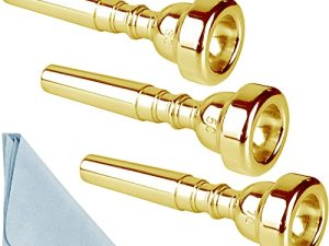 Embouchure de trompette dorée 7C 5C 3C