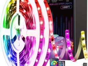 Tenmiro Lumières LED pour chambre à coucher