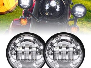 LX-LIGHT Dot approuvé 2 PCS Chrome 4