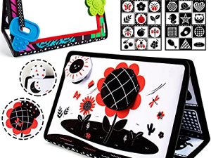 Teytoy Tummy Time Mirror Jouets pour nouveau-nés