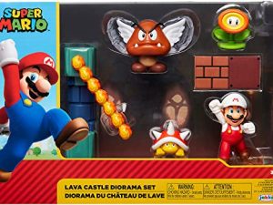 SUPER MARIO Nintendo Lava Castle 2.5" Figure