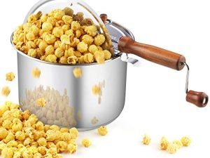 Cook N Home 02627 Popcorn en acier