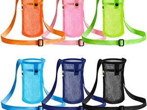 Tessco Lot de 6 porte-bouteilles en maille