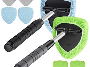 2 Ensembles de Nettoyeur de Pare-Brise Nettoyant