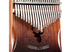 Kalimba Thumb Piano 21 Touches avec Notes