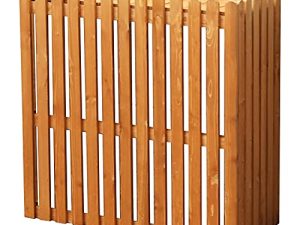 Couvercle de climatiseur en bois
