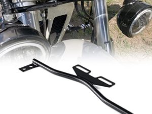 Barre de support d'éclairage de moto conduite