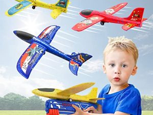 GNAlGNAt Lot de 3 jouets d'avion pour
