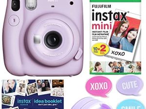 Fujifilm Instax Mini 11 Violet Holiday Bundle