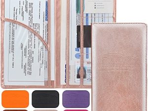Support d'immatriculation et d'assurance de voiture