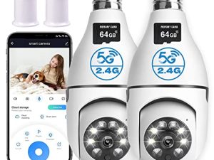 Caméra ampoule 2 pièces