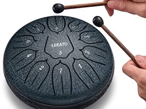 Tambour de langue en acier 6 pouces