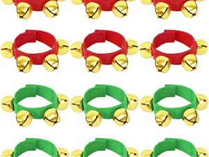 Augshy Lot de 12 bracelets de Noël