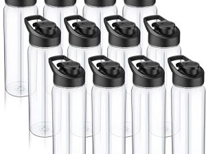 Mimorou Lot de 12 bouteilles d'eau de