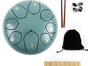 Tambour de langue en acier 6 pouces