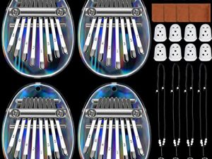 24 PCS 8 Touches Mini Kalimba Piano