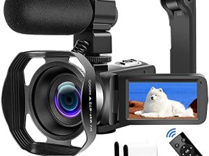 Caméra vidéo 4K 60FPS HD 48MP 18X