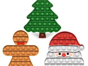 Décorations de Noël Pop Fidgets Toys -