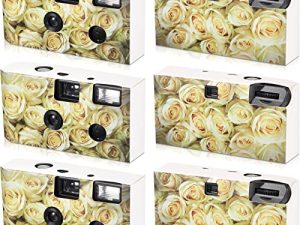6 Packs Appareil Photo Jetable pour Mariage