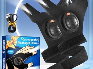 Gants de lampe de poche LED avec
