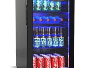 COSTWAY Réfrigérateur et refroidisseur de boissons –