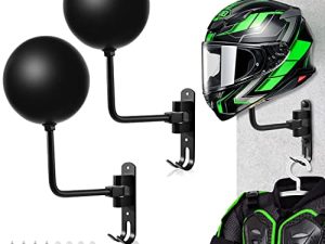 Lezcufer Support mural pour casque de moto