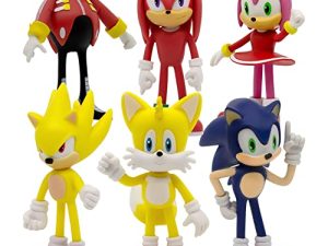 Feluxcy Lot de 6 figurines d'action de