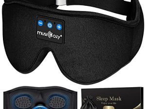 MUSICOZY Casque de sommeil Bluetooth Masque de