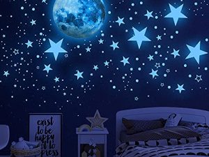 Étoiles phosphorescentes pour plafond