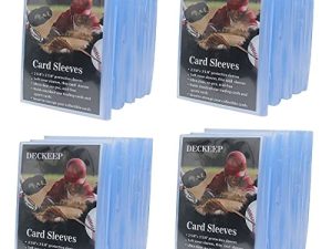 DECKEEP 2000 pochettes pour cartes ultra transparentes