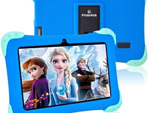 Fivahiva Tablette pour enfants 7 pouces pour