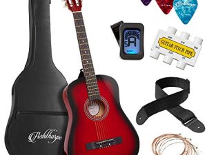 Ensemble de guitare acoustique pour débutant Ashthorpe