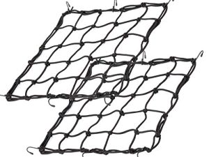 Lot de 2 filets élastiques pour moto