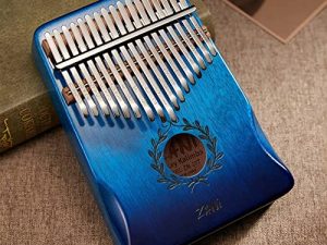 Kalimba Thumb Piano 17 touches portable en