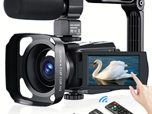 Caméra vidéo 4K caméscope FHD 48MP appareil