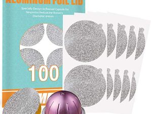 CAPMESSO Couvercles en aluminium pour réutiliser les