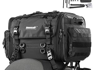 Rhinowalk Sac de Queue de Moto Extensible