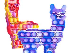 Fidget-POP-Toys-Llama Silicone Bulle Sensorielle