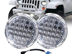 COWONE Date 130W 7 "pouces LED Phares