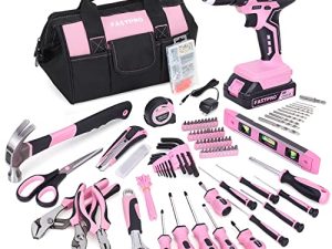 FASTPRO 232 pièces 20V Rose sans fil