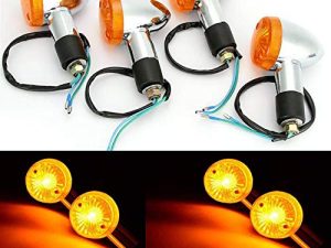INNOGLOW Lot de 4 clignotants de moto